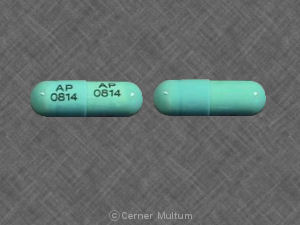 AP 0814 AP 0814 Pill Images (Blue / Capsule-shape)